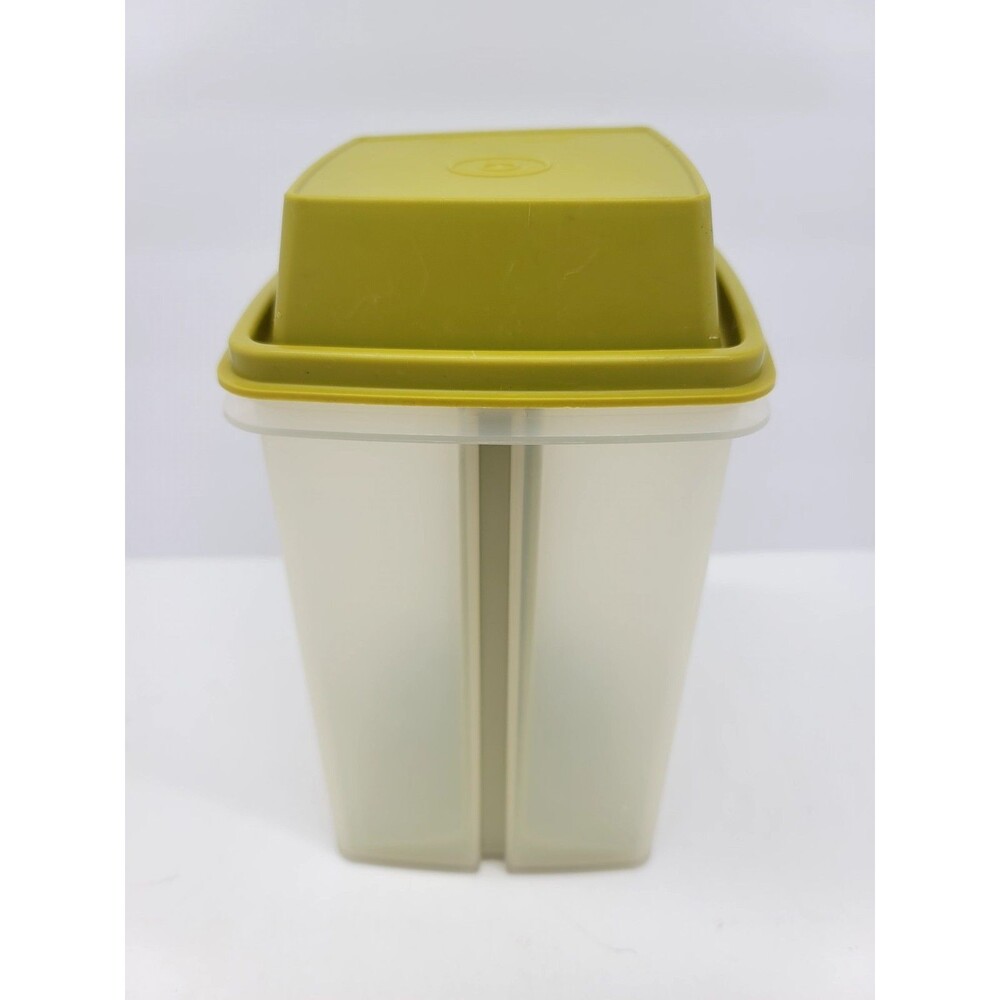 Tupperware Pickle Keeper Pic-A-Deli Avocado Green 1330-8 Vintage 70s